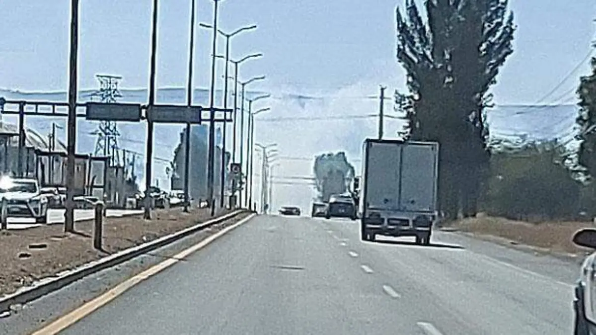 Incendio carretera 120